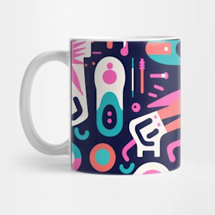 Playful Arena: Whimsical Monster Mates Mug